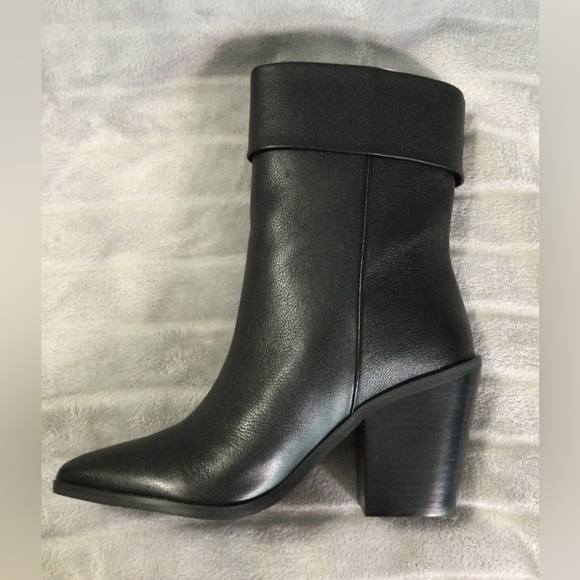 Lisa Vicky MAE-V Soft Tumble Leather Heeled Boots Size 8.5 - Picture 10 of 12